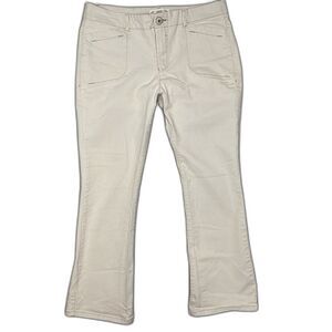 Vintage 2004 Women's Levi Strauss Signature Stretch Bootcut Jeans Khaki Size 14